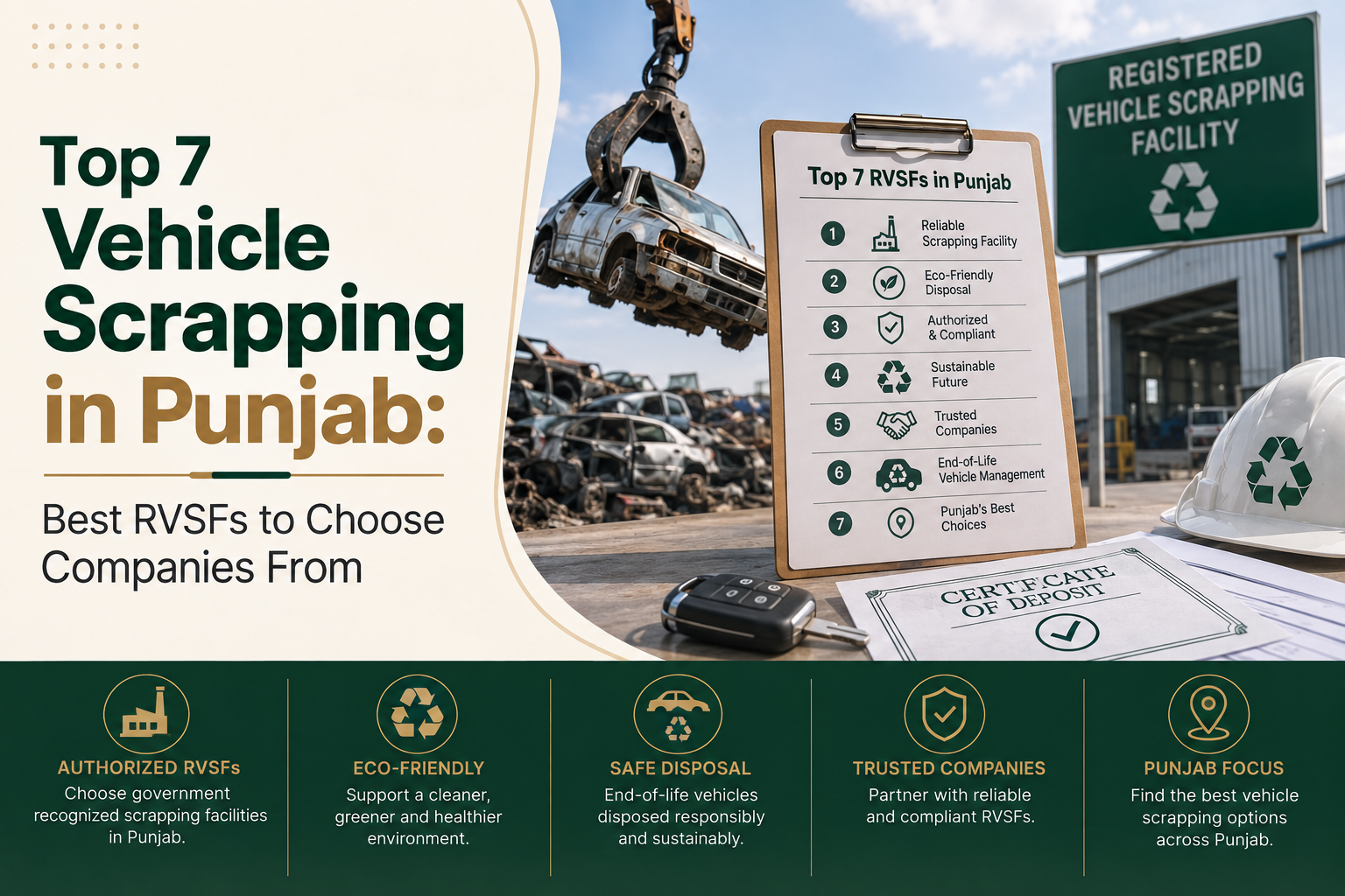 Top 7 Vehicle Scrapping in Punjab blog banner
