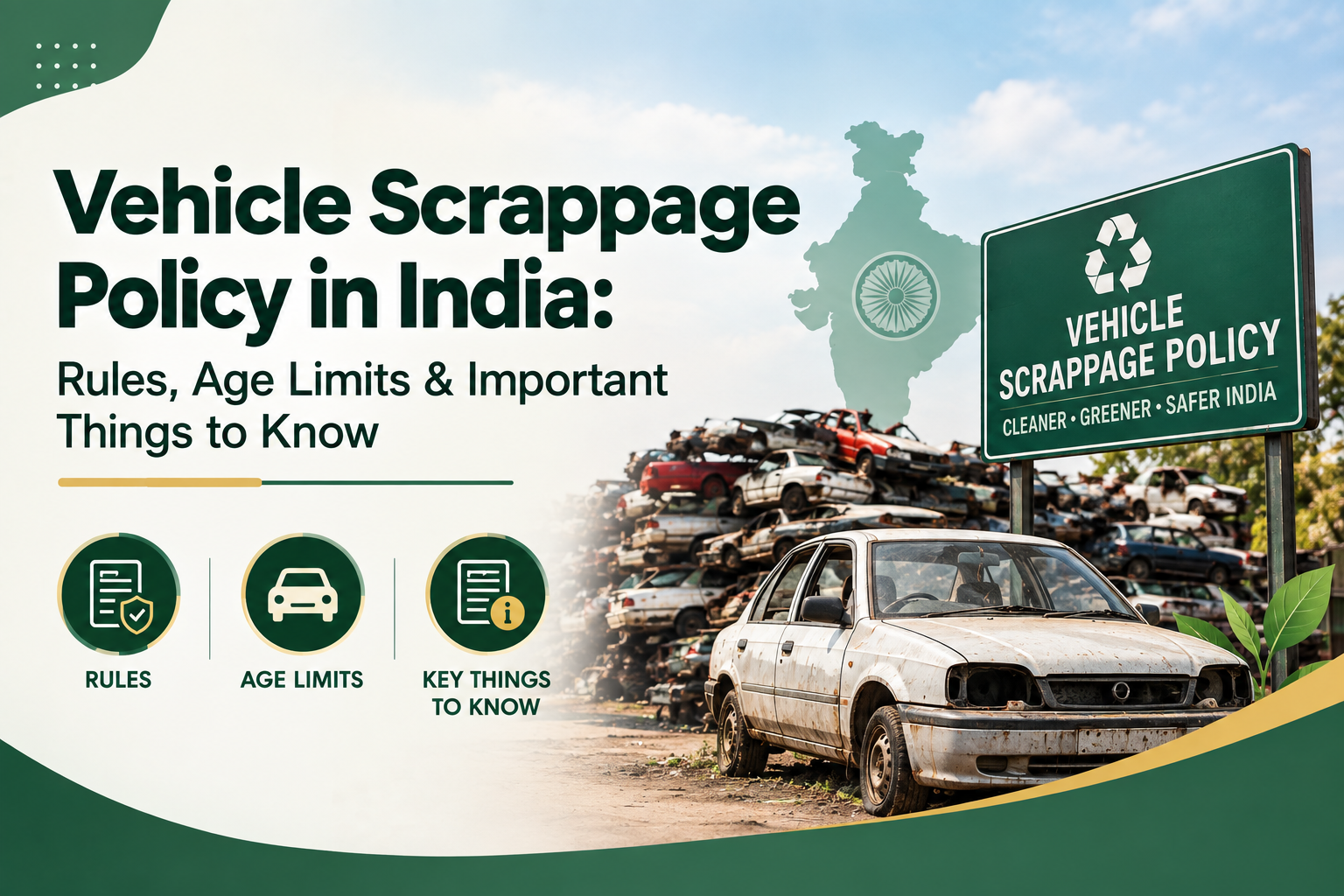 Vehicle Scrappage Policy in India blog image
